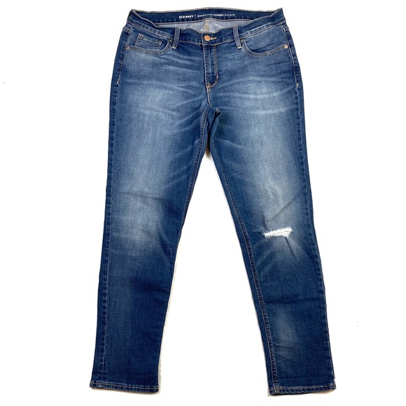 Old Navy Denim - Old Navy Distressed Denim Boyfriend Skinny